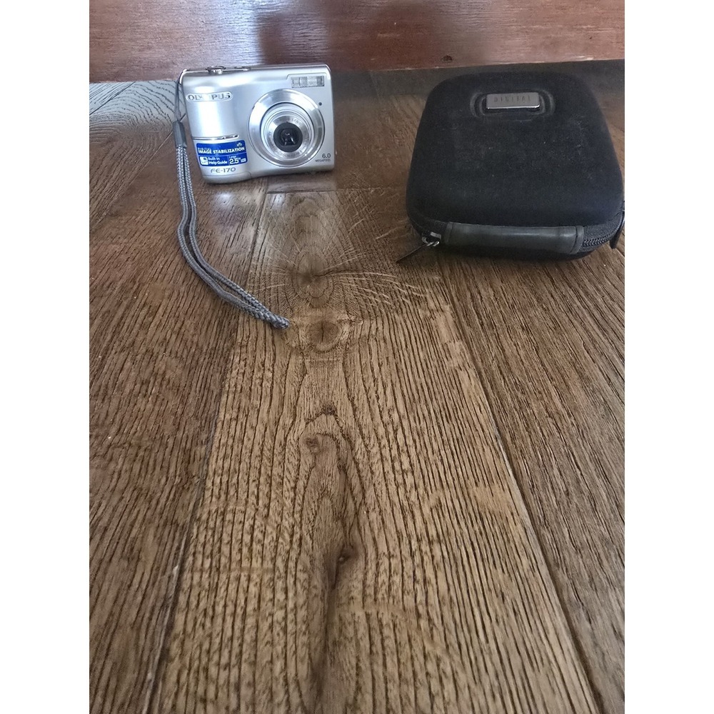 Olympus FE-170 6.0 Megapixel Digital Camera with Case
